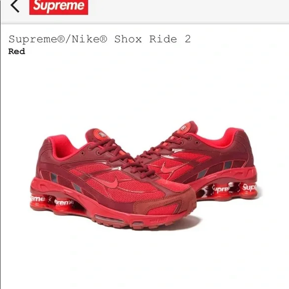 Supreme x Nike Shox.